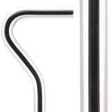 Dr. House Inspired Flame Cane - Clear Acrylic, Black Stripe Clear Lucite Walking Canes - Tophatter Daily Deals