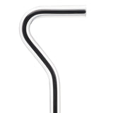 Dr. House Inspired Flame Cane - Clear Acrylic, Black Stripe Clear Lucite Walking Canes - Tophatter Daily Deals