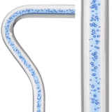 Clear Ocean Cane: Blue Streak w/ Floating Bubbles in Clear Shaft Clear Lucite Walking Canes - Tophatter Daily Deals