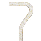 Golden Shimmer Cane: Gold Sparkles in Invisible Clear Shaft Clear Lucite Walking Canes - Tophatter Daily Deals