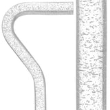 Clear Silver Luminance: Sparkle-Infused, Invisible Clear Shaft Clear Lucite Walking Canes - Tophatter Daily Deals