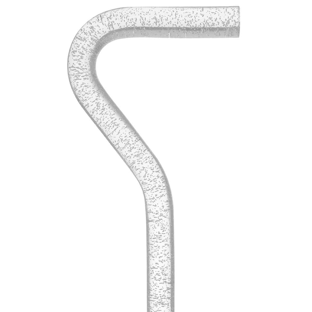 Clear Silver Luminance: Sparkle-Infused, Invisible Clear Shaft Clear Lucite Walking Canes - Tophatter Daily Deals