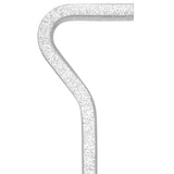 Clear Silver Luminance: Sparkle-Infused, Invisible Clear Shaft Clear Lucite Walking Canes - Tophatter Daily Deals