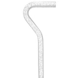 Clear Silver Luminance: Sparkle-Infused, Invisible Clear Shaft Clear Lucite Walking Canes - Tophatter Daily Deals