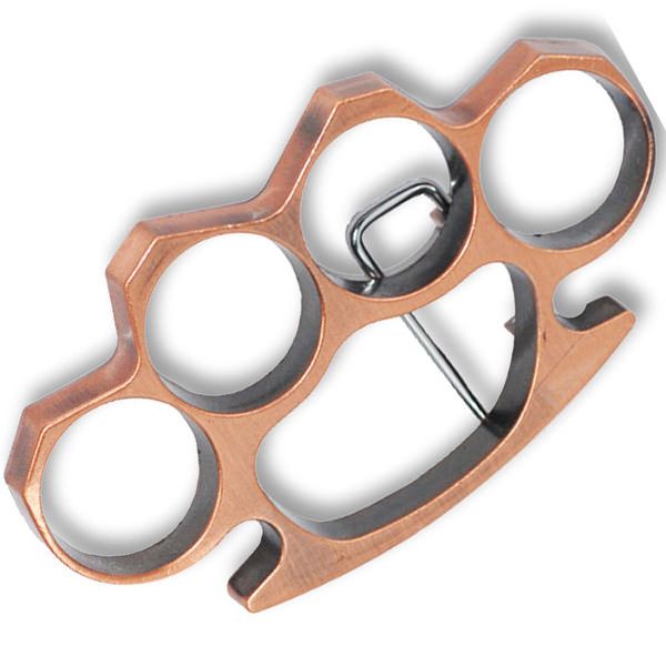 Copper Heavy Duty Fancy Belt Buckle - Paper Weight - TOPHATTER'S ARMORY DEALS Collectible Weapons - Tophatter Daily Deals