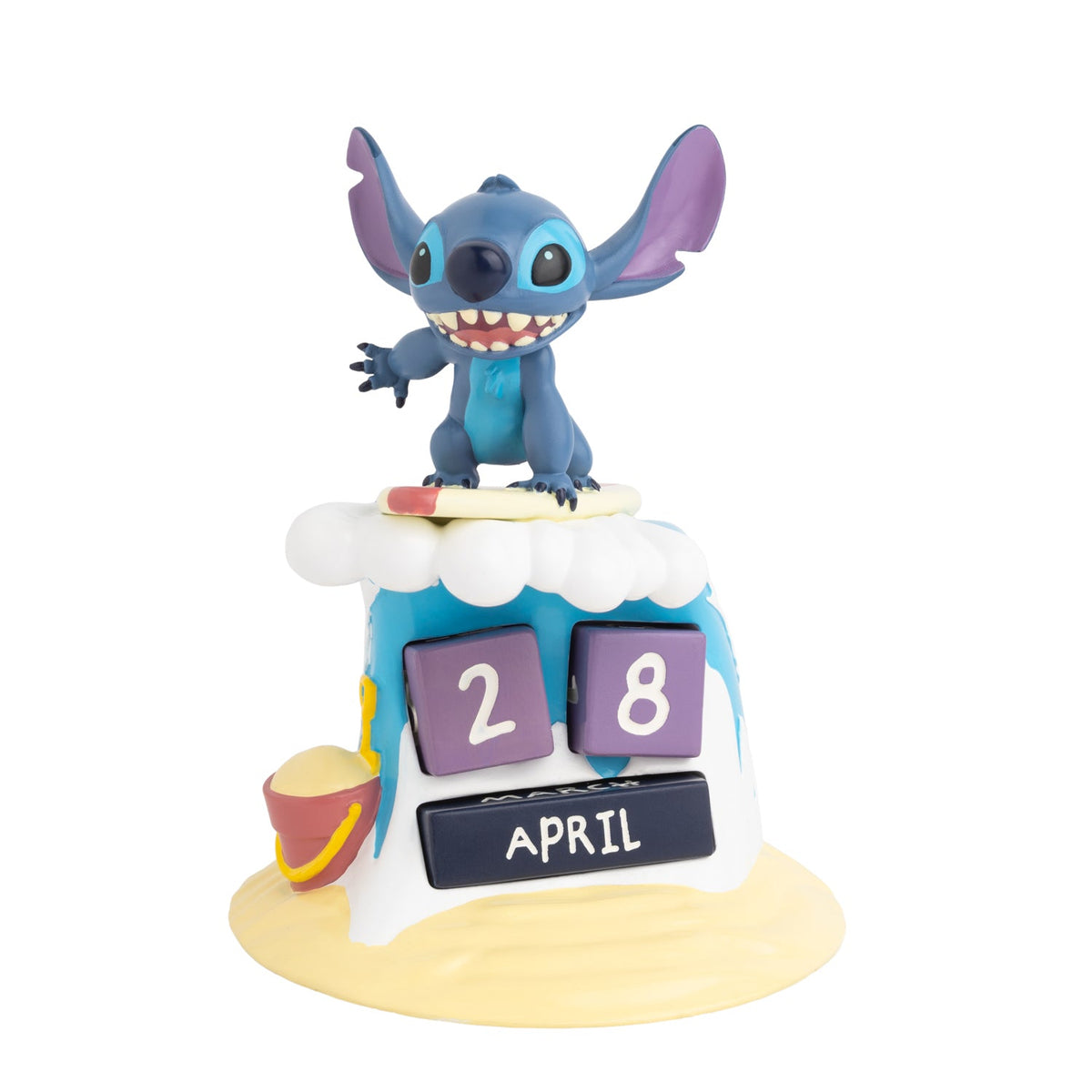 STITCH SURFER 3D PERPETUAL CALENDAR Collectible Merchandise - Tophatter Daily Deals