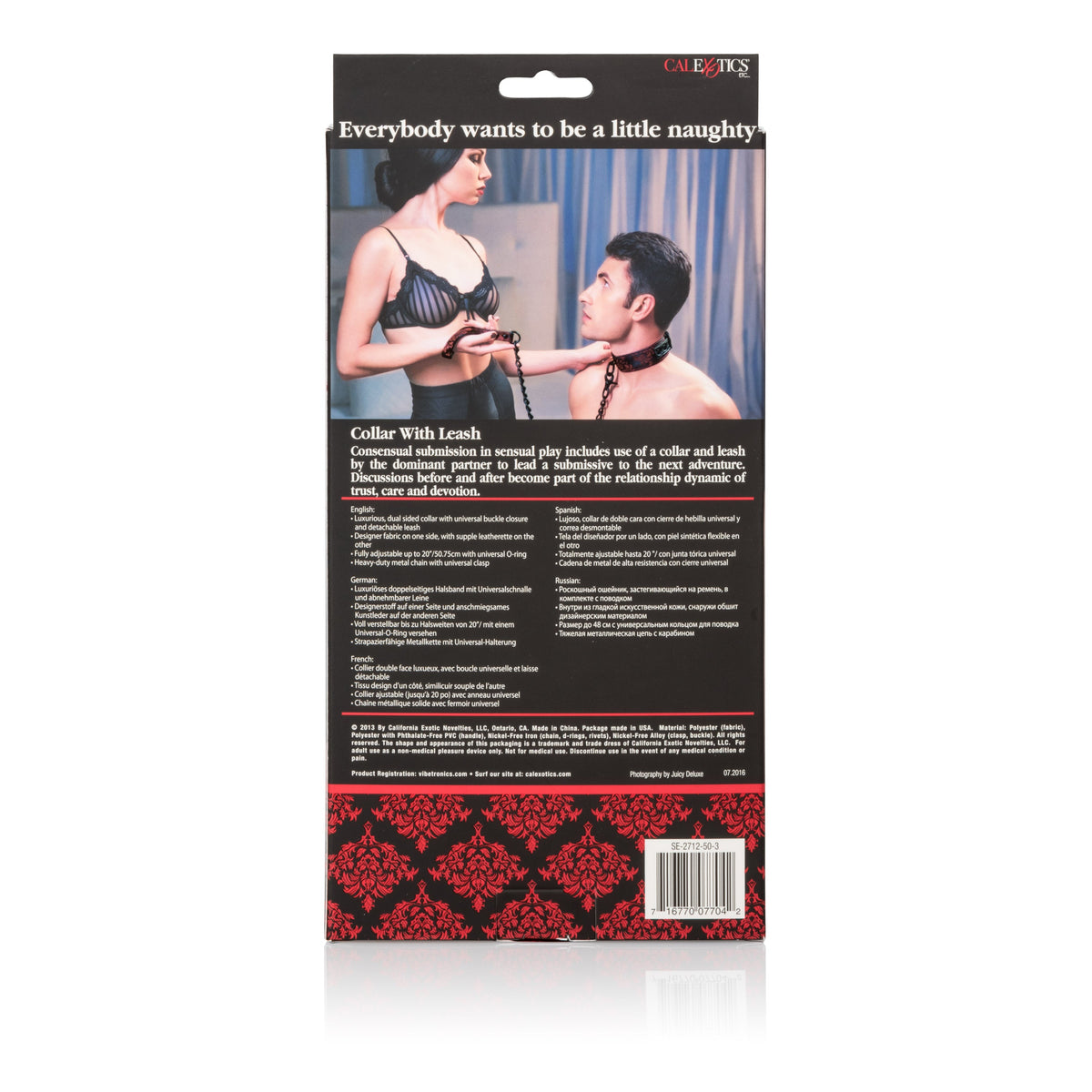 Scandal Collar and Leash Set – Erotic Clothing > Bondage Gear > Collars & Leashes - Tophatter Daily Deals
