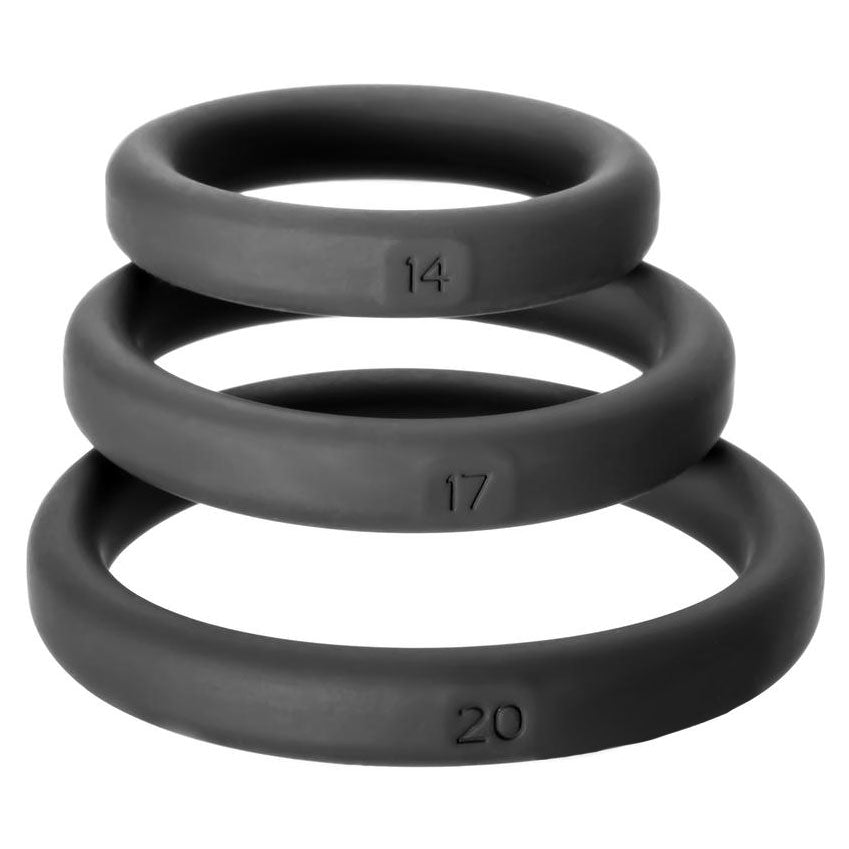 Perfect Fit XactFit Cock Ring – Three Sizes for Precise Fit Cock Ring > Cock Ring > Adjustable - Tophatter Daily Deals