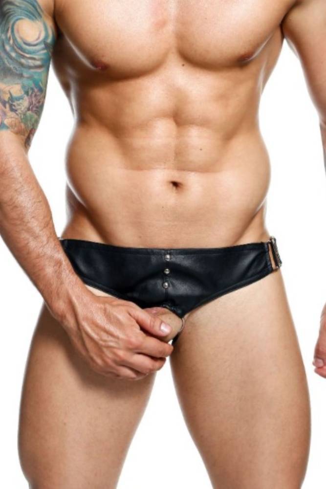 Male Basics - DNGEON - Cock Ring Jockstrap - Black - OS - DMBL01 - Tophatter Daily Deals