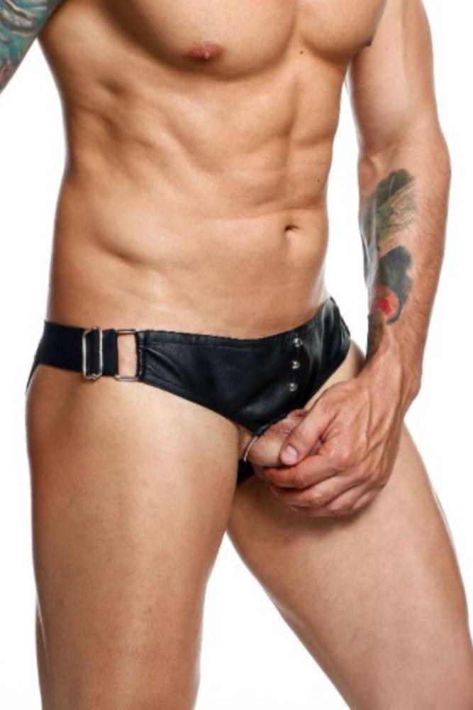 Male Basics - DNGEON - Cock Ring Jockstrap - Black - OS - DMBL01 - Tophatter Daily Deals