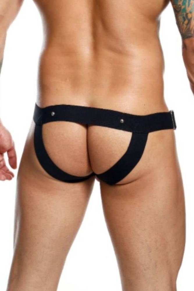 Male Basics - DNGEON - Cock Ring Jockstrap - Black - OS - DMBL01 - Tophatter Daily Deals