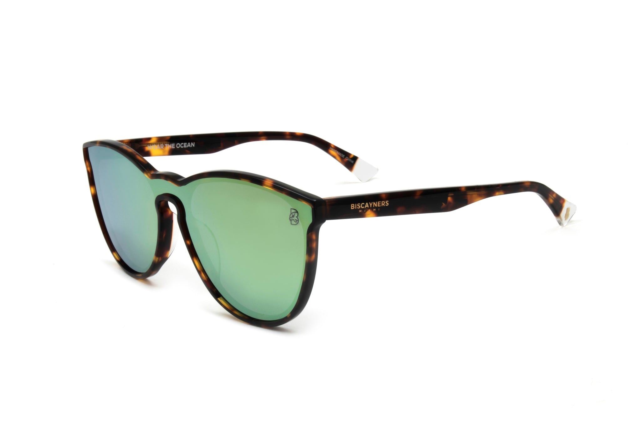 Biscayners Cranwood Tortoise Men's Sunglasses Cranwood Tortoise Sunglasses - Tophatter Daily Deals