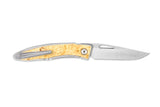 Chris Reeve Knives Mnandi - Box Elder Burl - MNA-1008 Knives - Tophatter Daily Deals