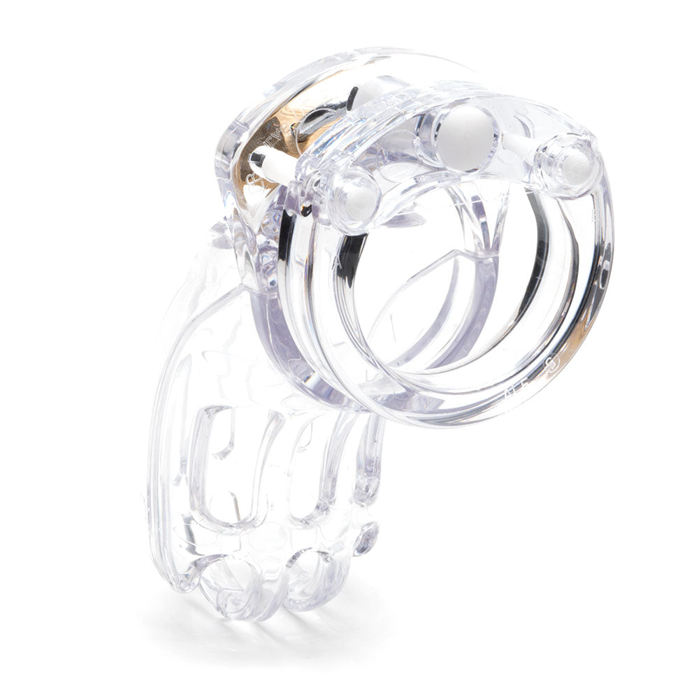 Cockcage The Curve Clear Chastity Device 9.5cm x 3.8cm > Bondage Gear > Male Chastity - Tophatter Daily Deals