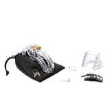Cockcage The Curve Clear Chastity Device 9.5cm x 3.8cm > Bondage Gear > Male Chastity - Tophatter Daily Deals