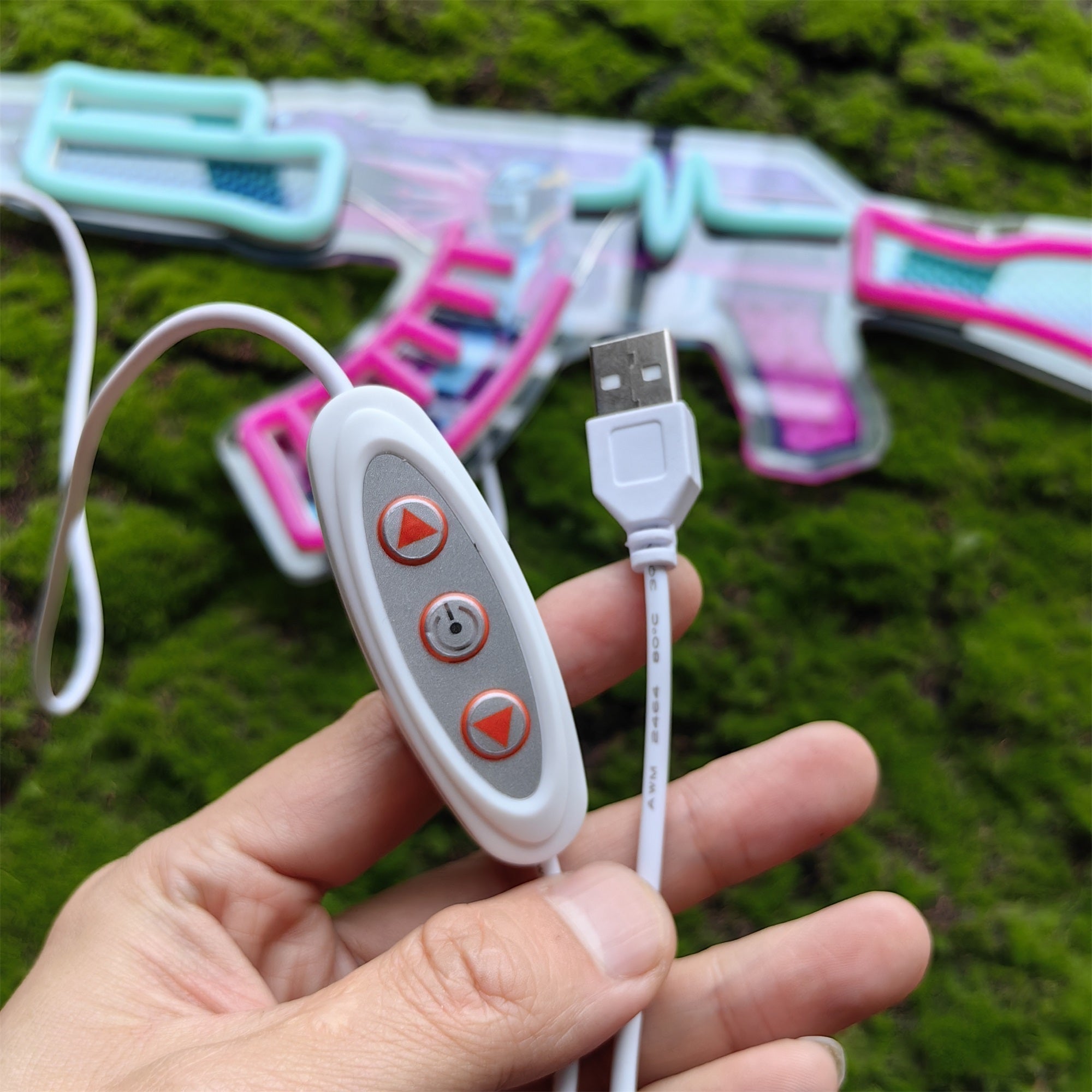 Customized AK47 Rare Skin Neon Light Game Room Decor - Tophatter Daily Deals