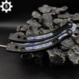 Game Butterfly Knife Azure Dragon Balisong Trainer - Tophatter Daily Deals