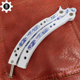 Game Butterfly Knife Azure Dragon Balisong - Tophatter Daily Deals