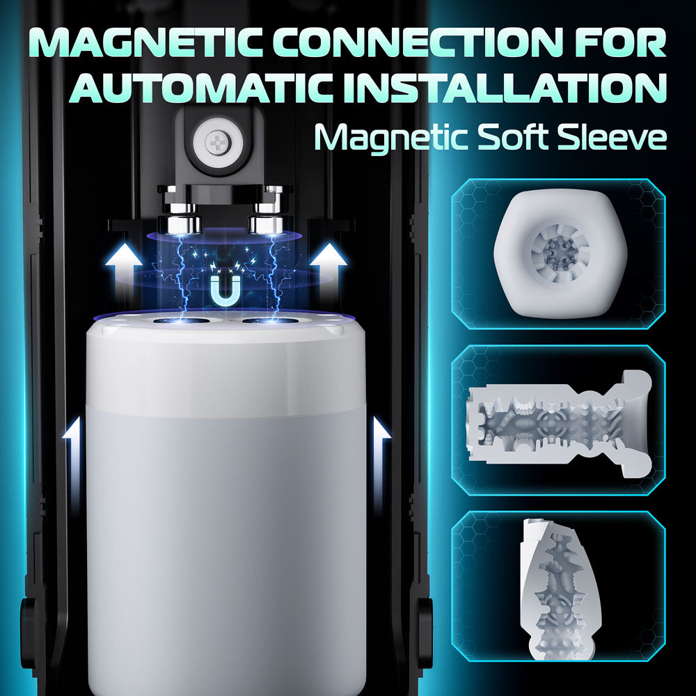 Cyberskin B-Titan Thrusting and Vibrating Auto Masturbator with Heater > Sex Toys For Men > Masturbators Premium - Tophatter Daily Deals