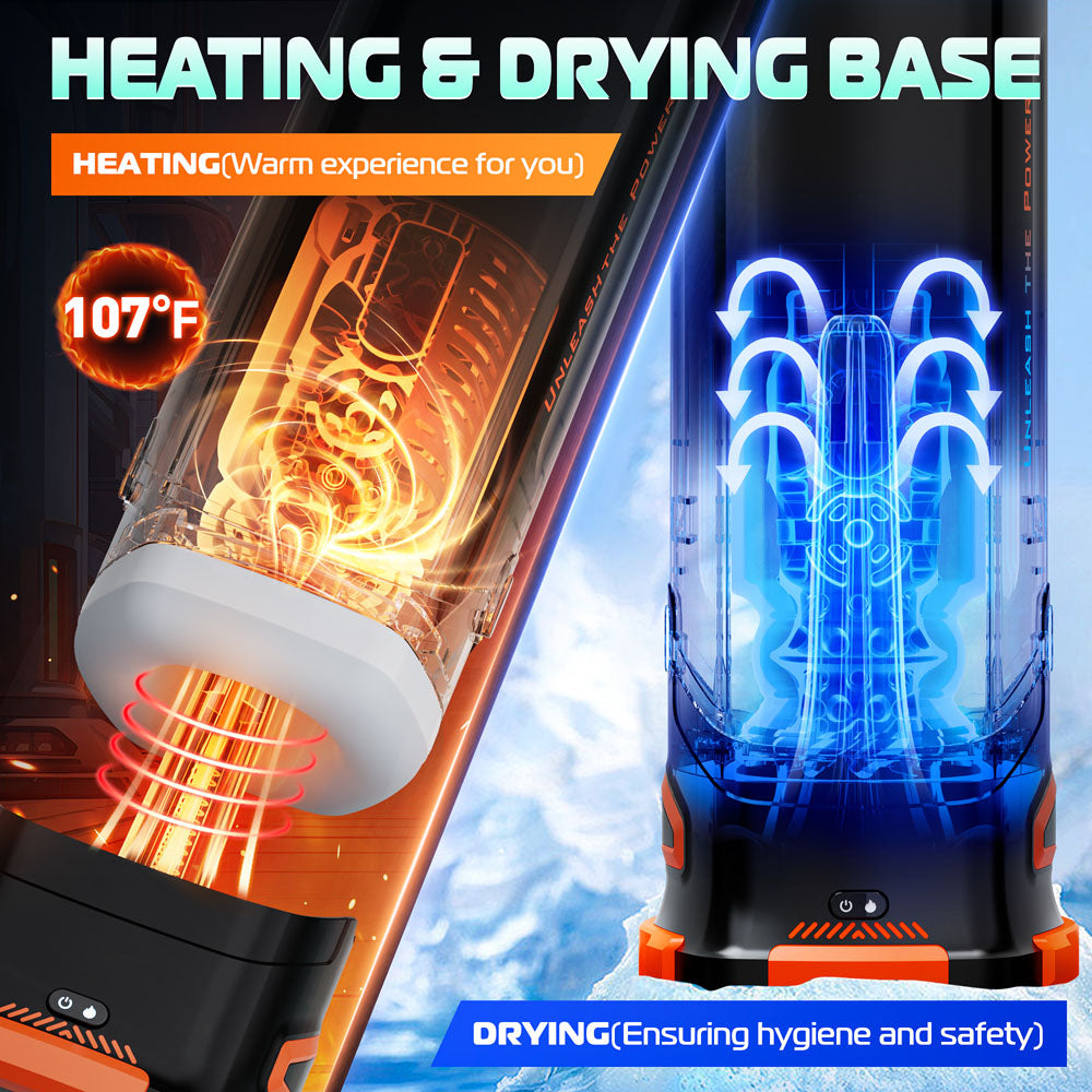 Cyberskin B-Titan Thrusting and Vibrating Auto Masturbator with Heater > Sex Toys For Men > Masturbators Premium - Tophatter Daily Deals