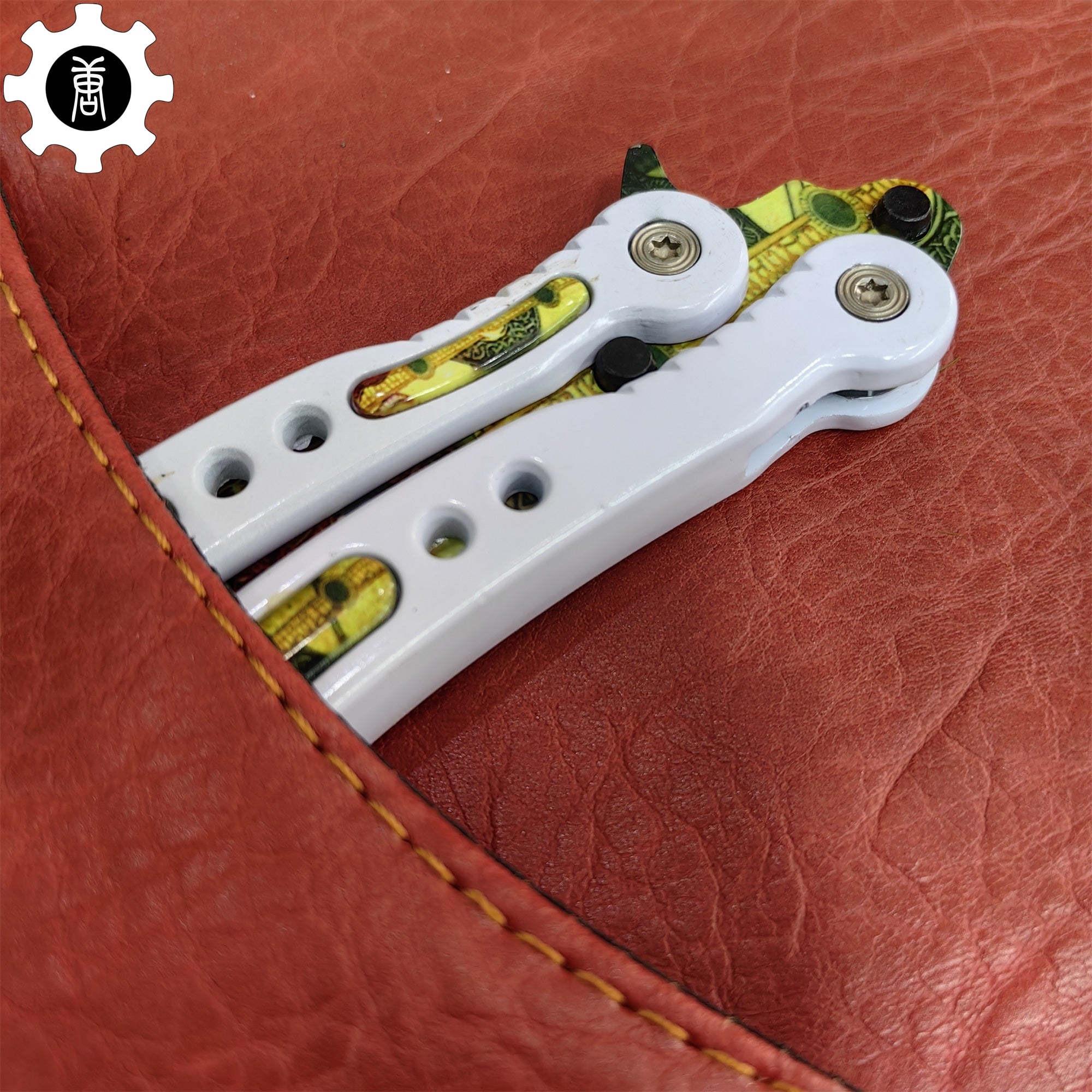 Dragon Lore Butterfly Knife Metal Balisong Game Prop - Tophatter Daily Deals