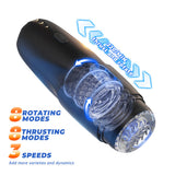 CyberSkin The Galaxy Voy - USB Rechargeable Thrusting & Rotating Auto Masturbator with Heater > Sex Toys For Men > Masturbators Premium - Tophatter Daily Deals