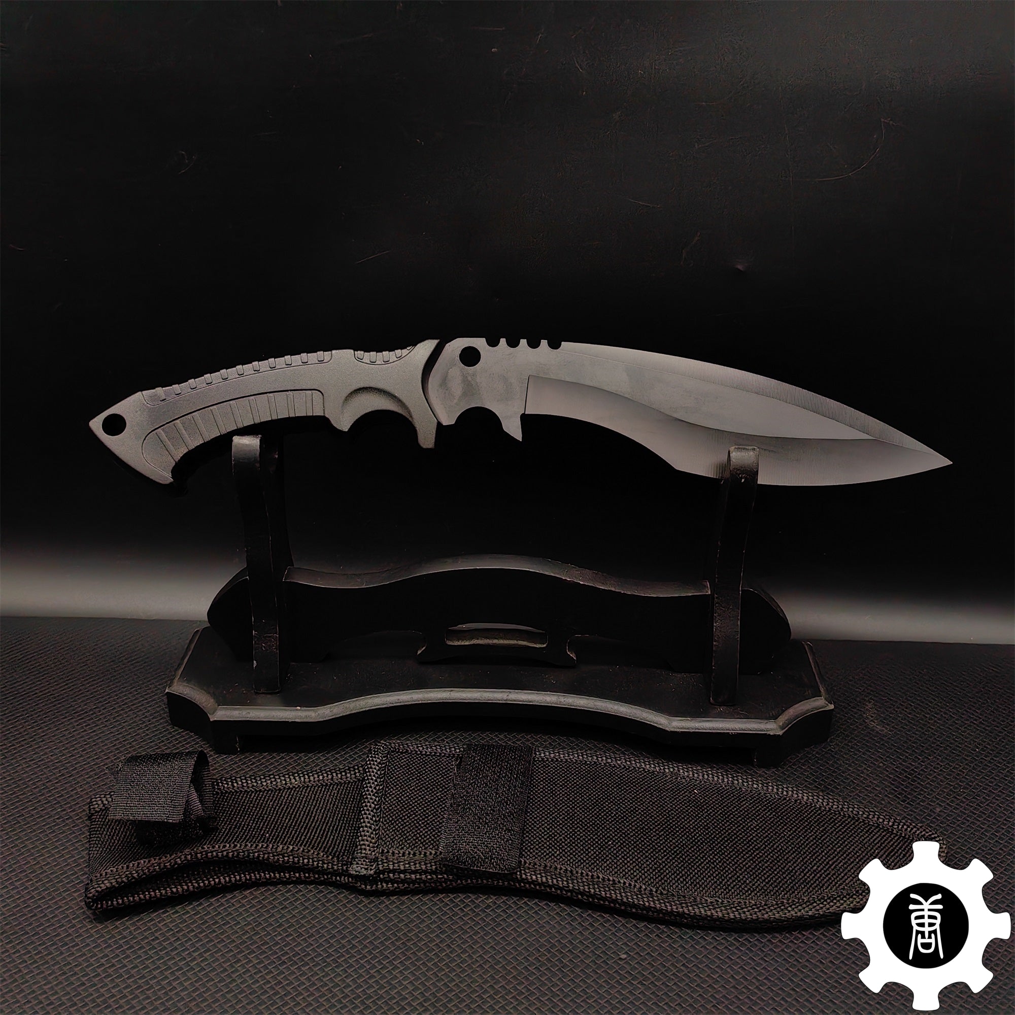 Steel Kukri Knife Blunt Blade Replica Night & Stand - Tophatter Daily Deals