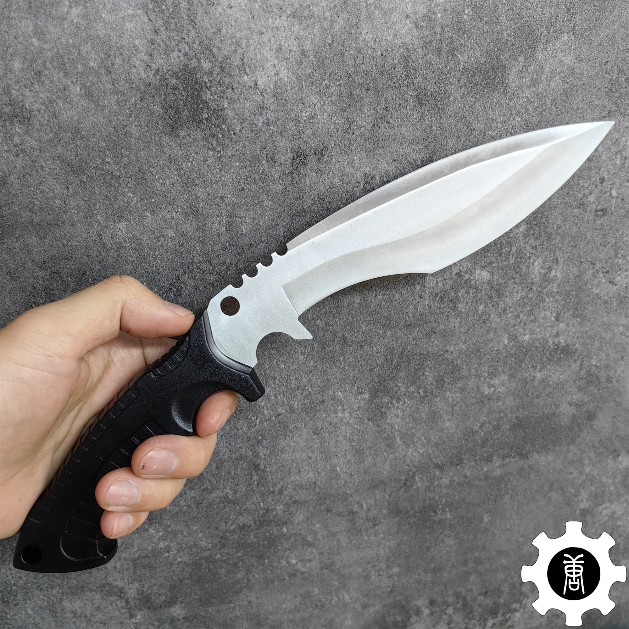 Steel Kukri Knife Blunt Blade Replica White Only - Tophatter Daily Deals