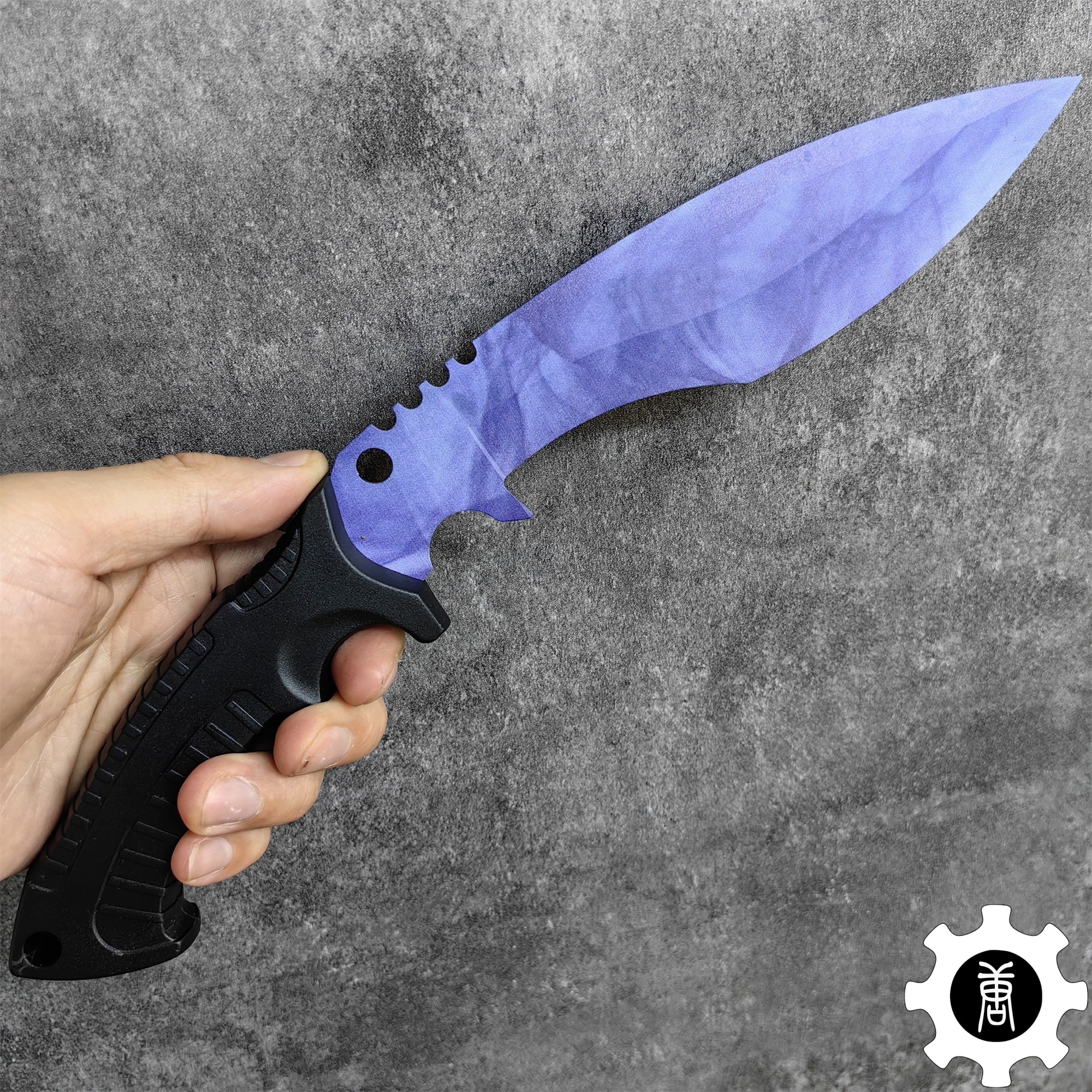 Steel Kukri Knife Blunt Blade Replica Blue Steel Only - Tophatter Daily Deals