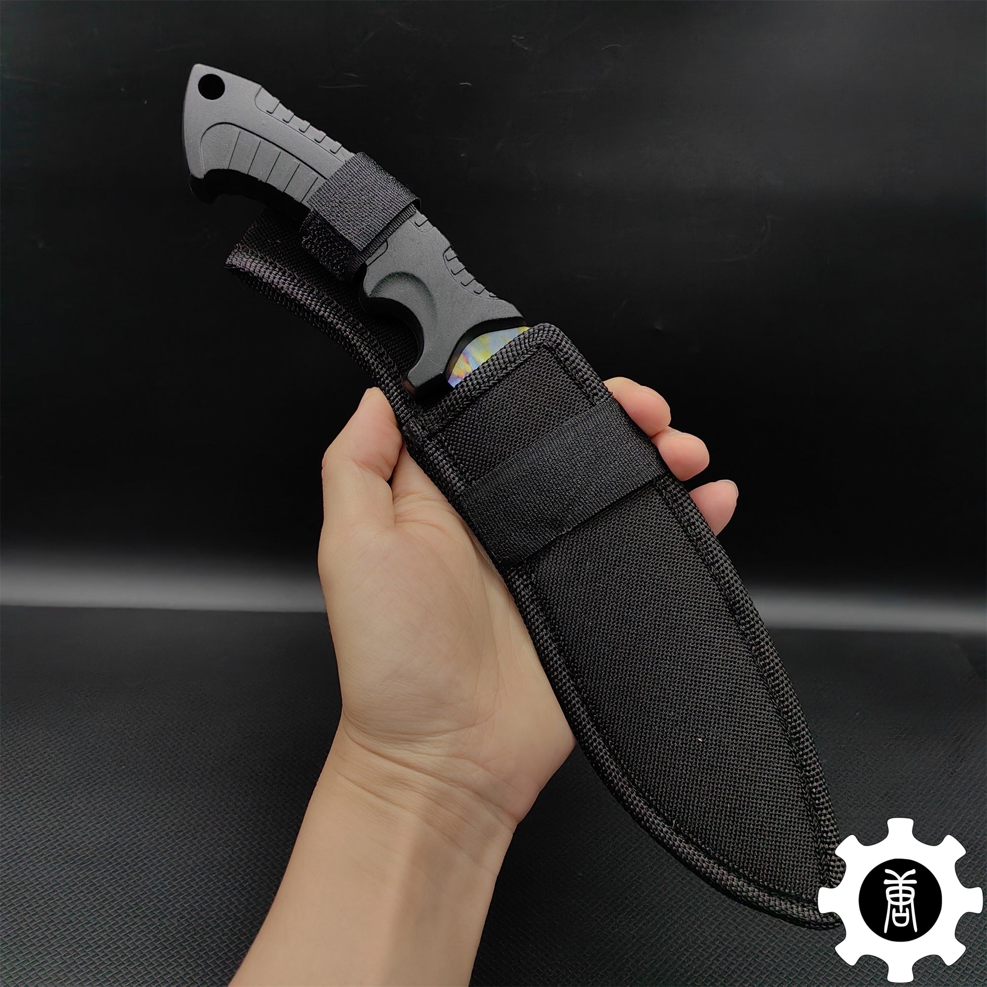 Steel Kukri Knife Blunt Blade Replica - Tophatter Daily Deals