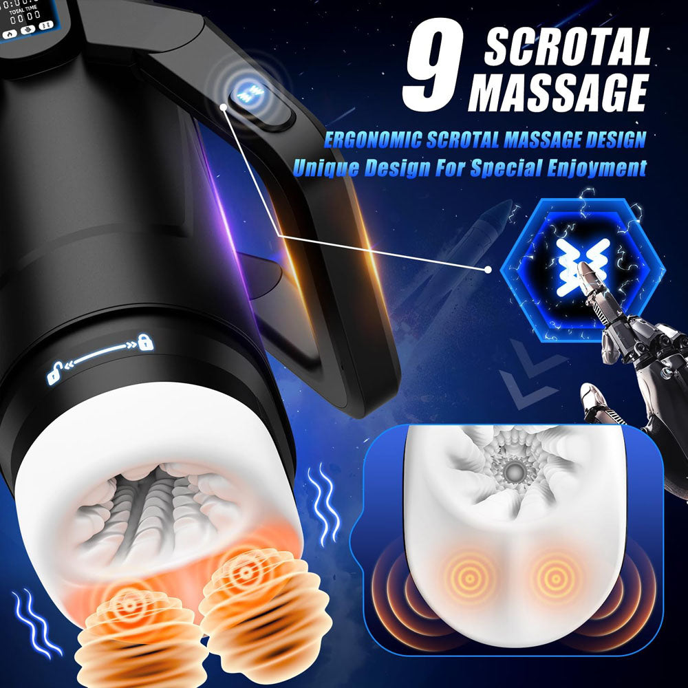 CyberSkin The Wing 29cm Thrusting Auto Masturbator with Heater > Sex Toys For Men > Masturbators Premium - Tophatter Daily Deals