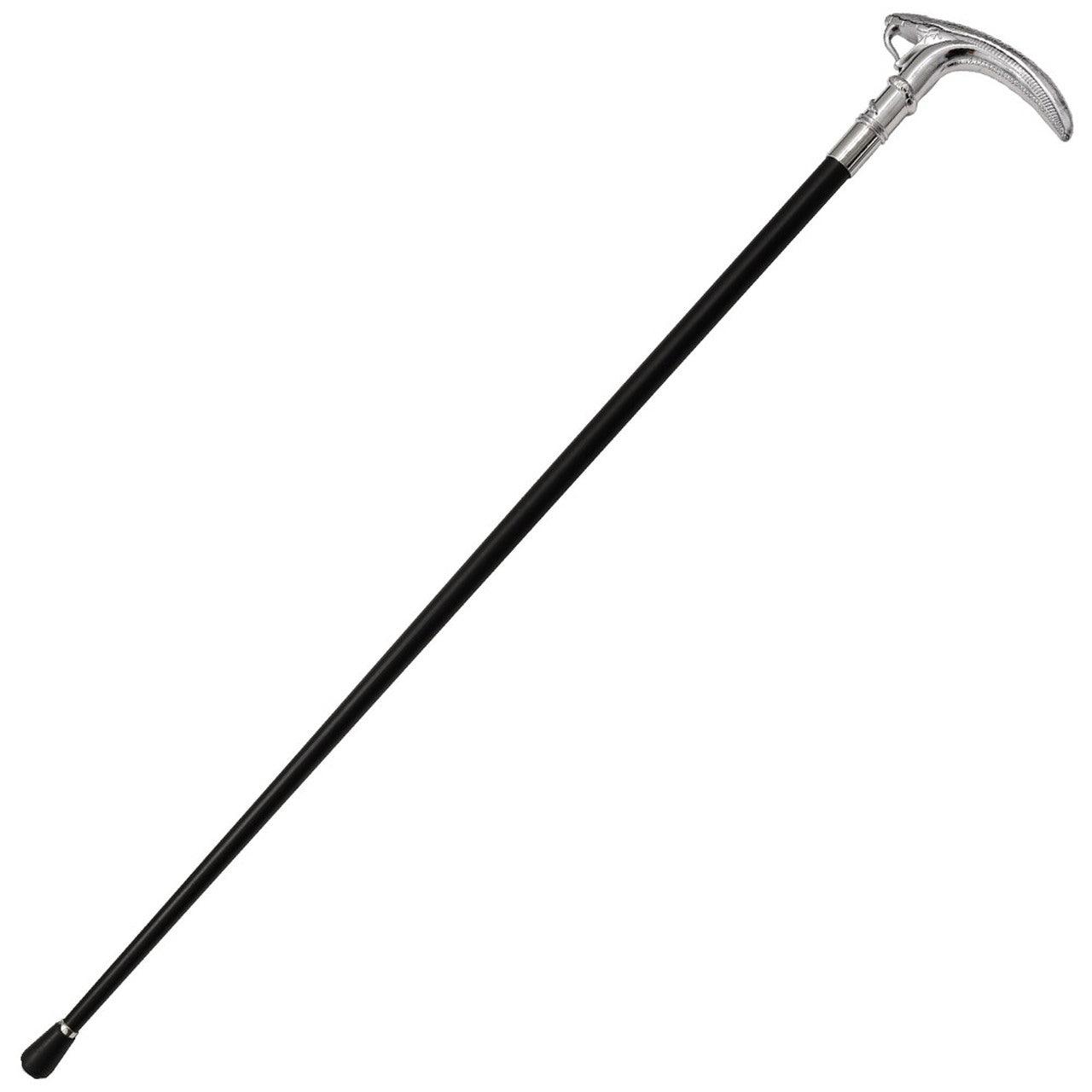 Snake Head Walking Cane Staff Cane - Tophatter Daily Deals