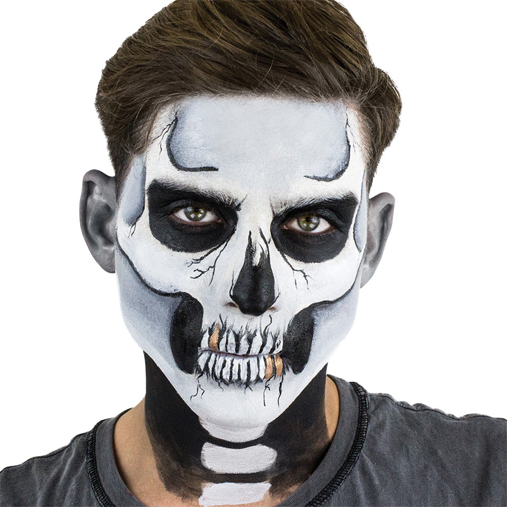 Skeleton Boxed Makeup Kit Halloween Skeleton Decorations - Tophatter Daily Deals