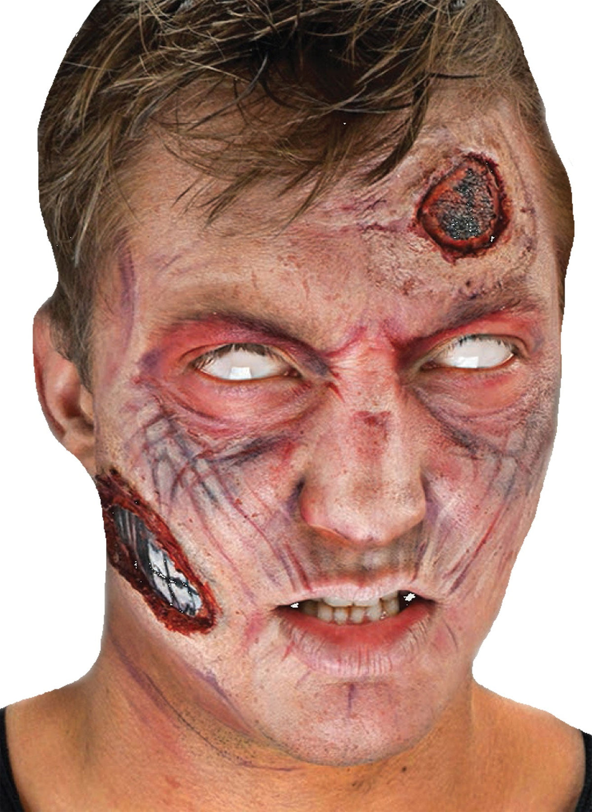 Zombie Complete 3D Fx Makeup K Special Effects Makeup - Tophatter Daily Deals