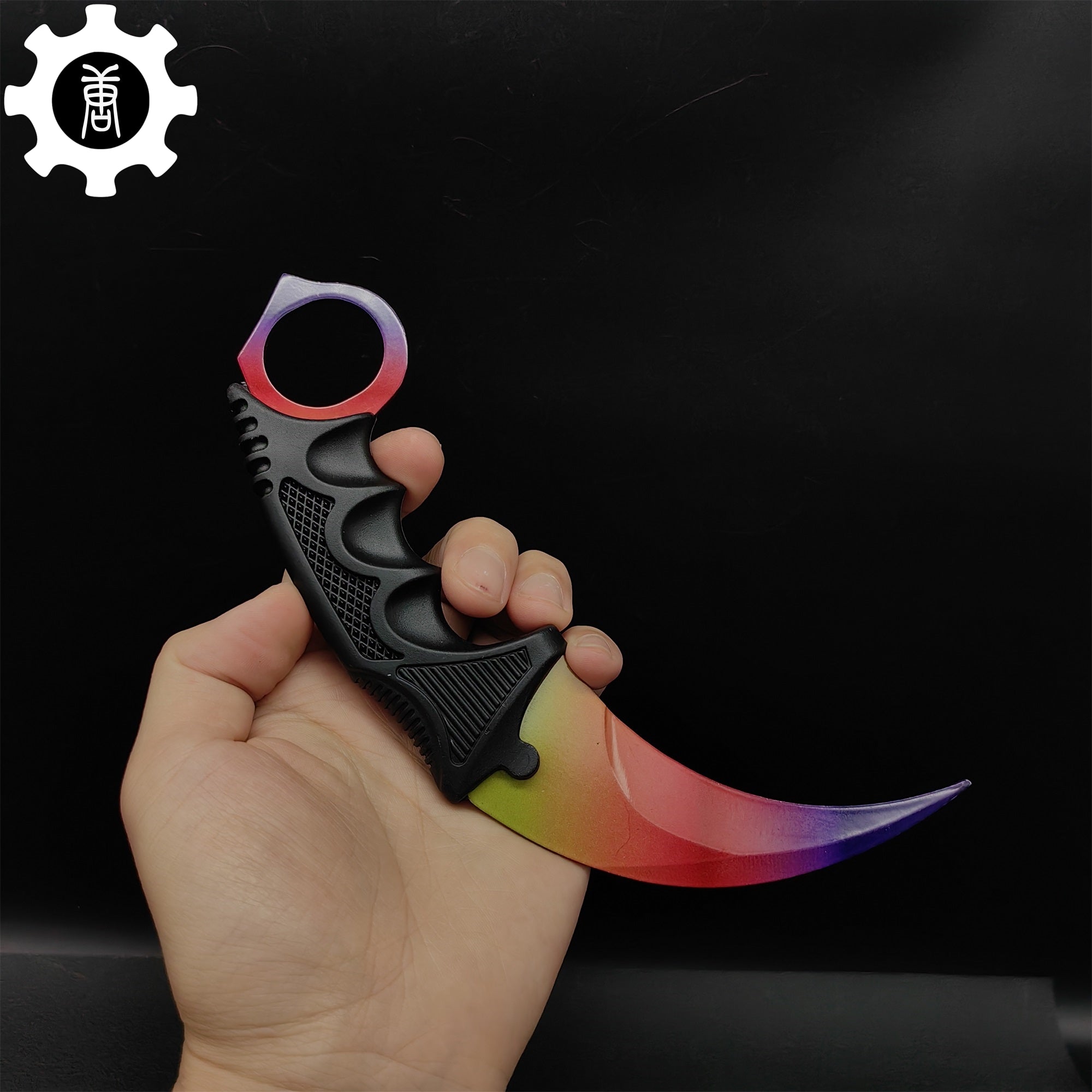 Fade Karambit & Balisong Trainer Weapon Case Blunt Blade Props - Tophatter Daily Deals