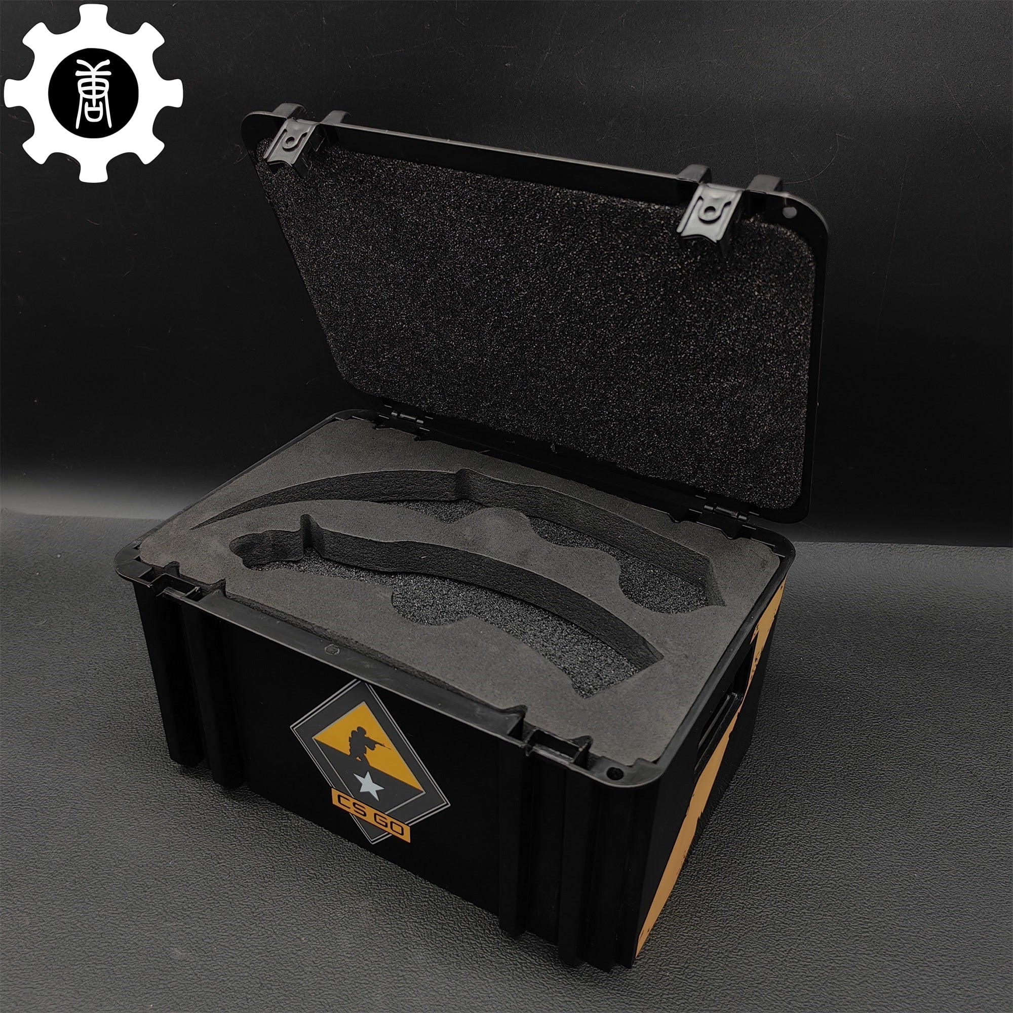 Autotronic Karambit & Balisong Trainer Weapon Case Blunt Blade Props - Tophatter Daily Deals