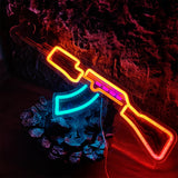 Customized AK47 Rare Skin Neon Light Game Room Decor - Tophatter Daily Deals