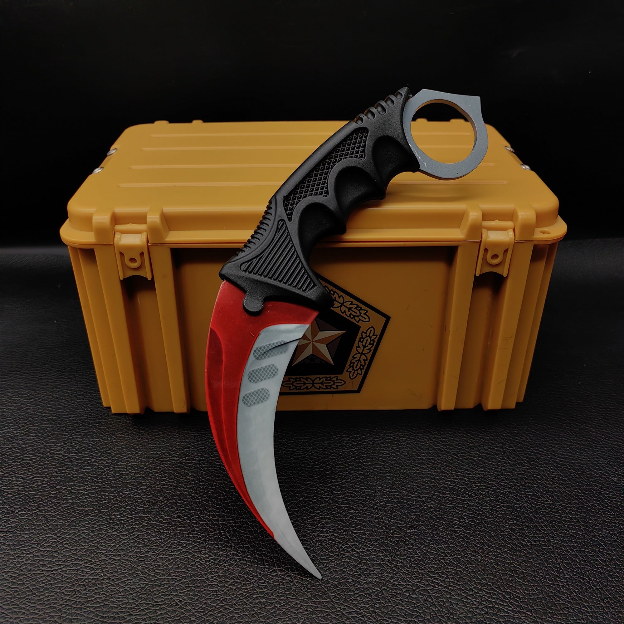 Lore Doppler Fade Autotronic Karambit Blunt Blade Replica With Gamma Case Autotronic - Tophatter Daily Deals