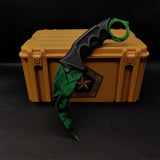 Lore Doppler Fade Autotronic Karambit Blunt Blade Replica With Gamma Case Gamma Doppler - Tophatter Daily Deals