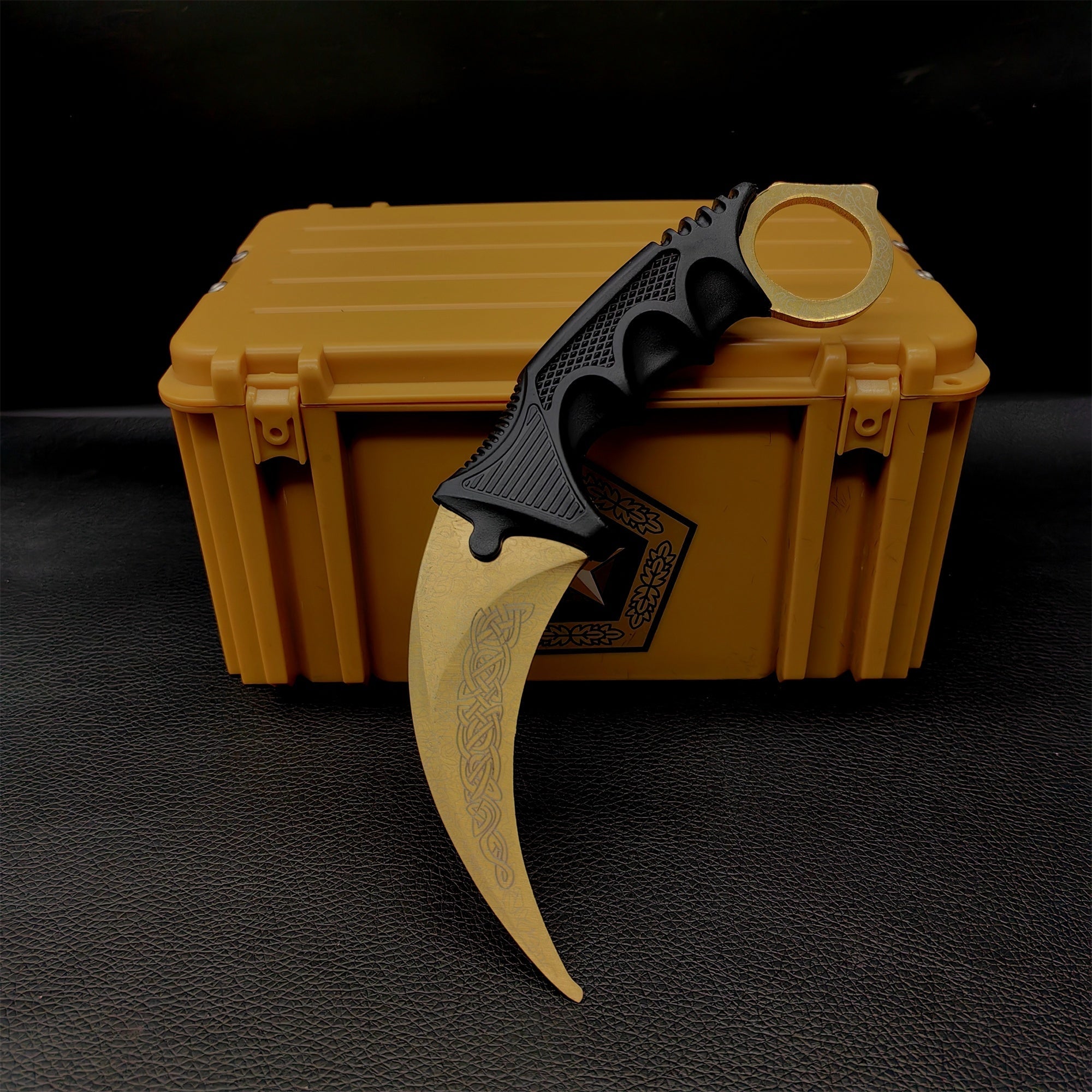 Lore Doppler Fade Autotronic Karambit Blunt Blade Replica With Gamma Case Lore - Tophatter Daily Deals