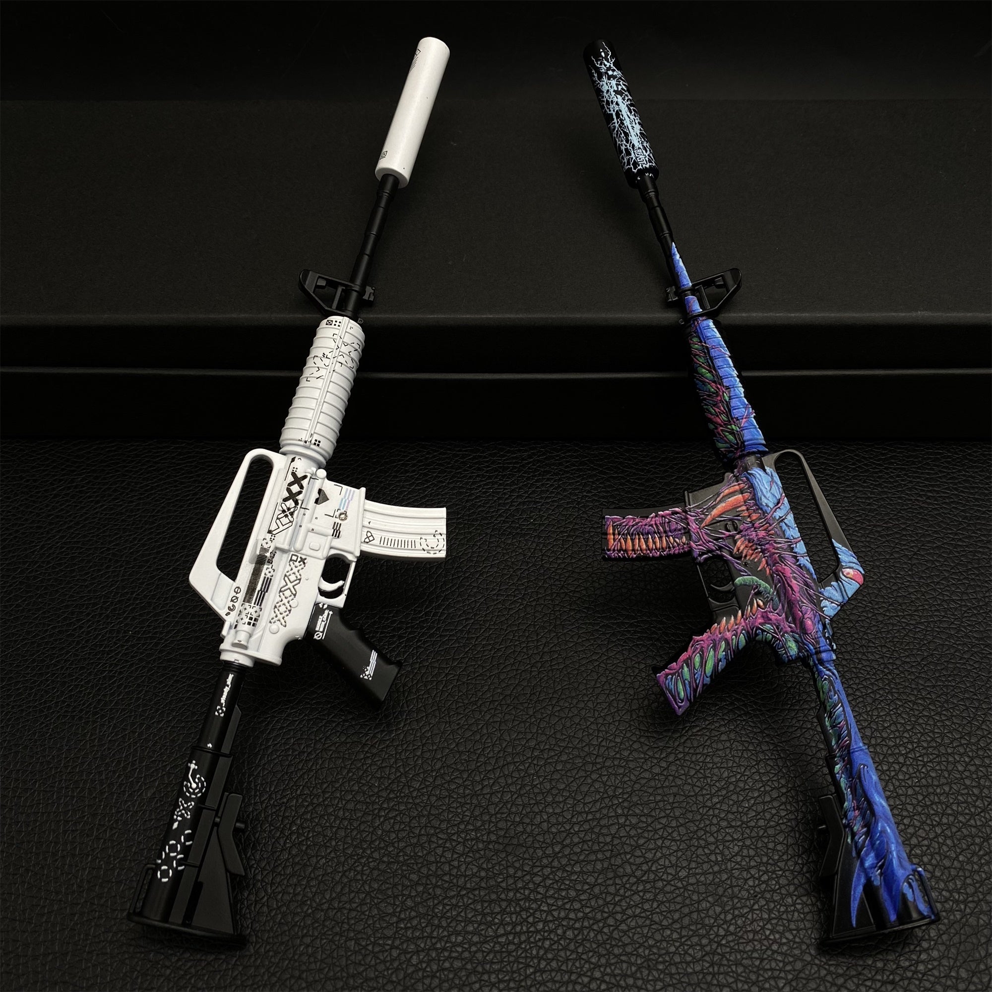Top Rank Printstream Hyper Beast M4A1-S Gun Miniature For Collection - Tophatter Daily Deals