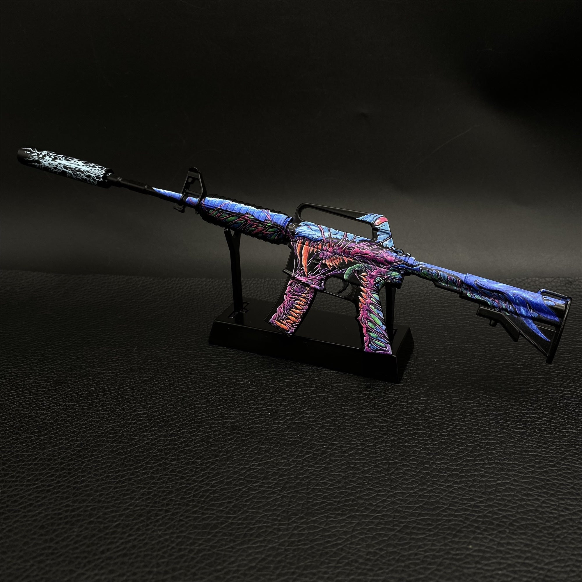 Top Rank Printstream Hyper Beast M4A1-S Gun Miniature For Collection - Tophatter Daily Deals