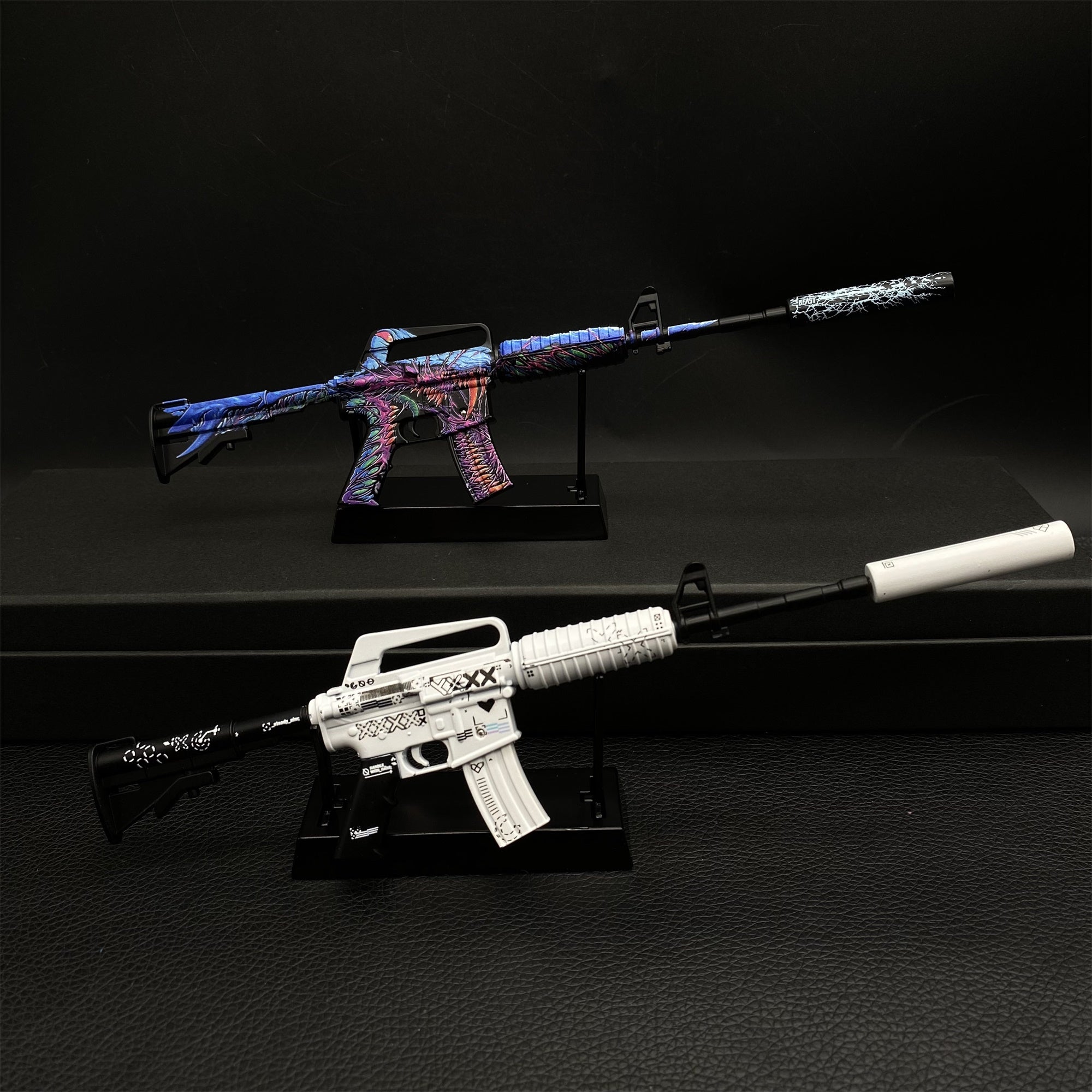 Top Rank Printstream Hyper Beast M4A1-S Gun Miniature For Collection - Tophatter Daily Deals