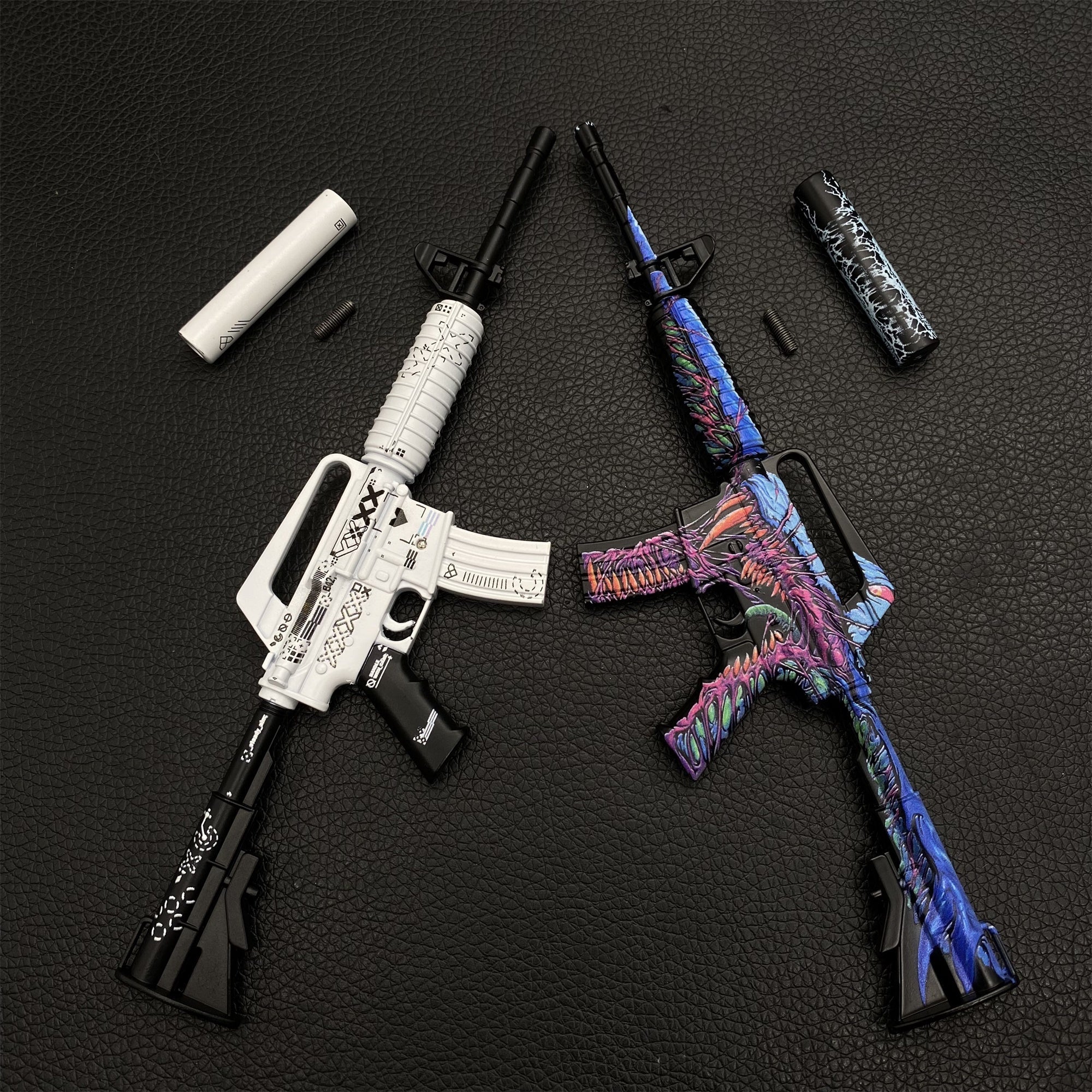 Top Rank Printstream Hyper Beast M4A1-S Gun Miniature For Collection - Tophatter Daily Deals