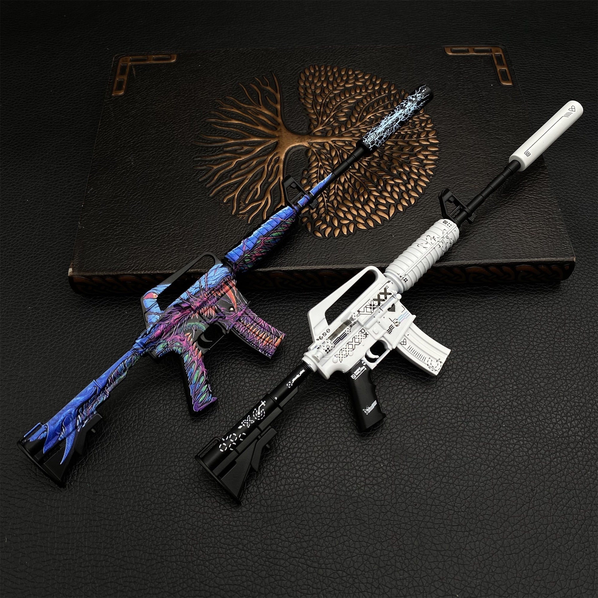 Top Rank Printstream Hyper Beast M4A1-S Gun Miniature For Collection - Tophatter Daily Deals
