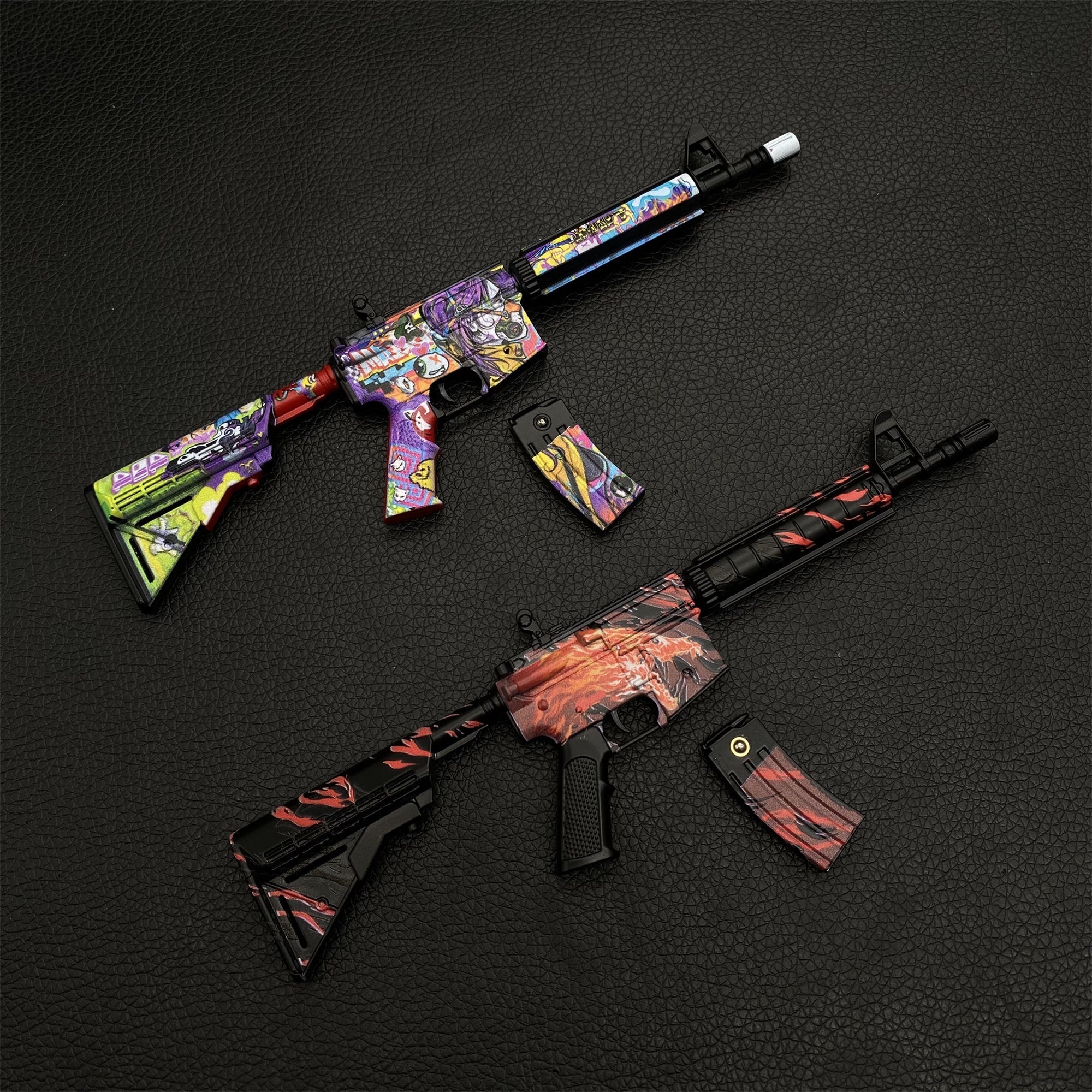 Most Popular Howl In Living Color Skin M4A4 Gun Miniature For Display - Tophatter Daily Deals