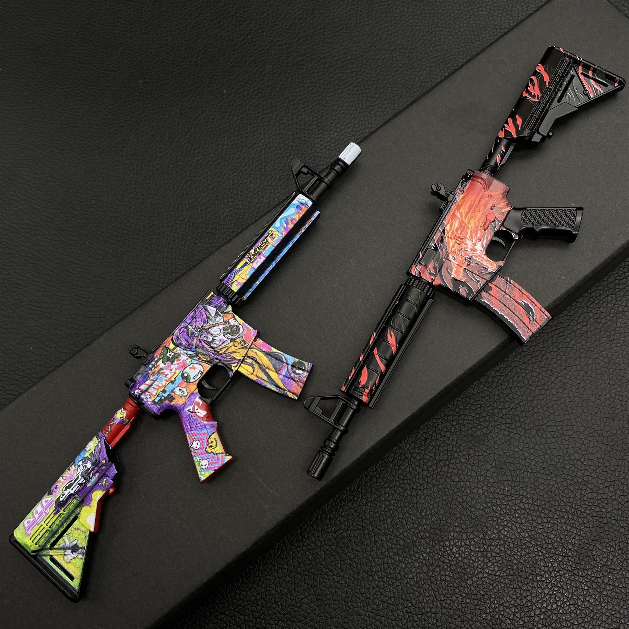 Most Popular Howl In Living Color Skin M4A4 Gun Miniature For Display - Tophatter Daily Deals