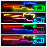 Customized CSGO AWP Rare Skin Neon Light Wall Decor Customization - Tophatter Daily Deals