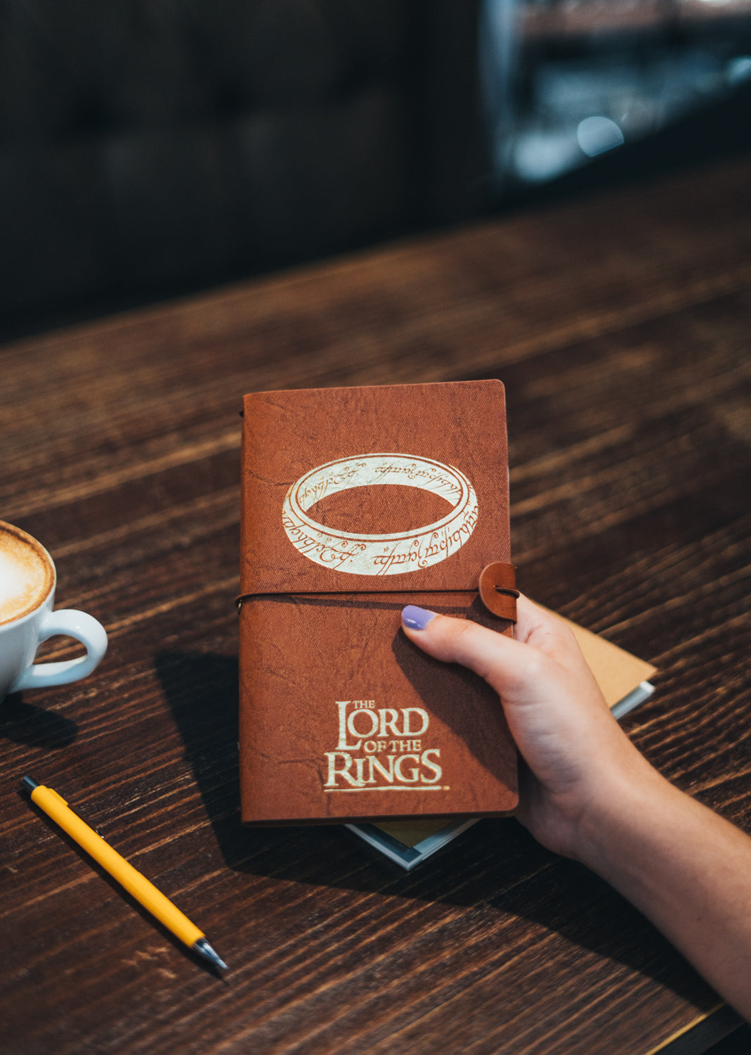 The Lord Of The Rings - Officially Licensed One Ring Travel Journal Ring - Tophatter Daily Deals