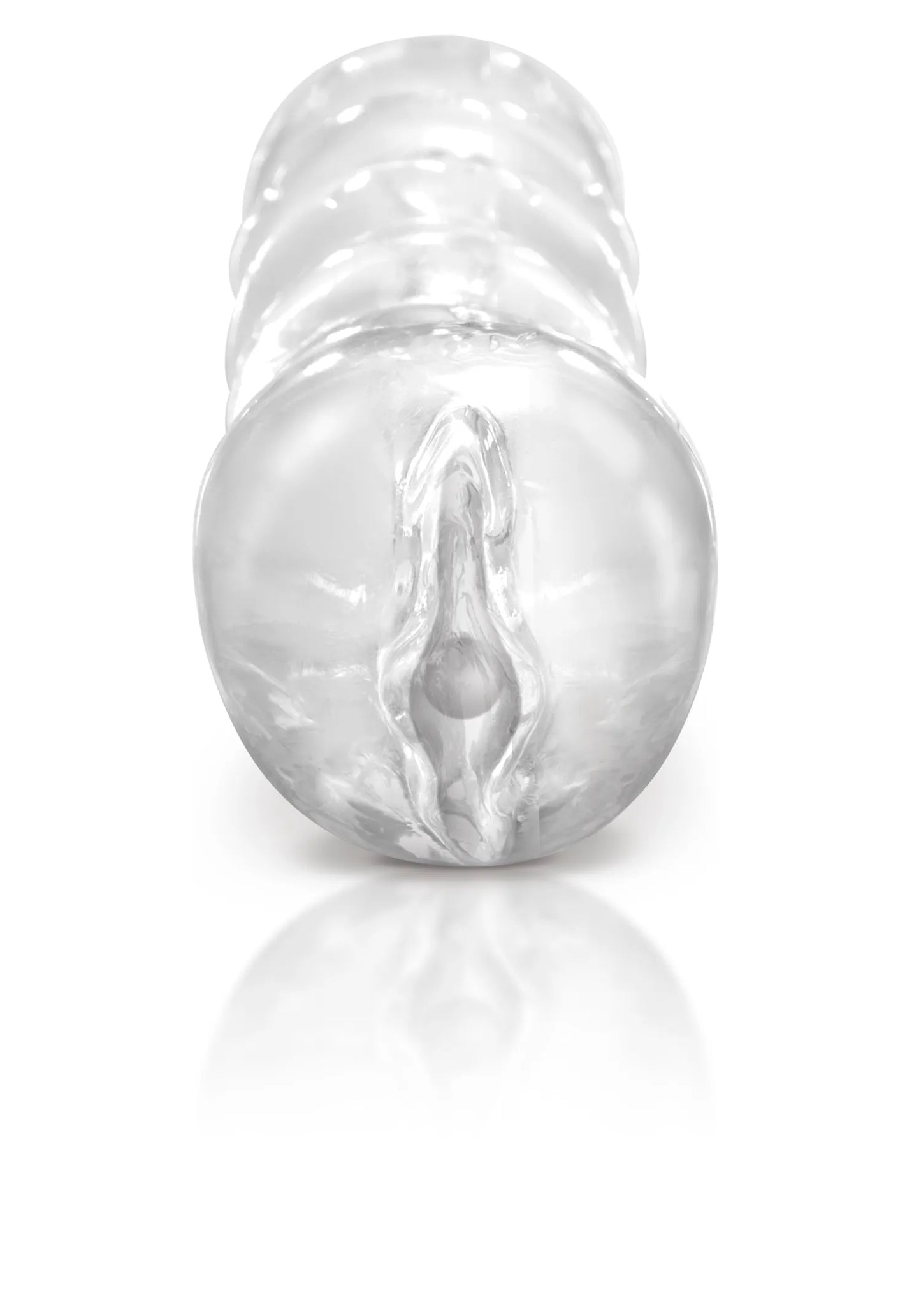 Pipedream Extreme Clear Leader Snatch – Clear Handheld Masturbator > Sex Toys For Men > Masturbators > Manual - Tophatter Daily Deals
